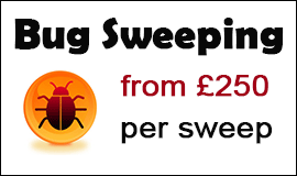 Bug Sweeping Cost in Farnworth
